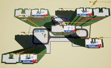 意昂体育（中国）体育官方网站 BIM中心六月份BIM技术落地应用总结